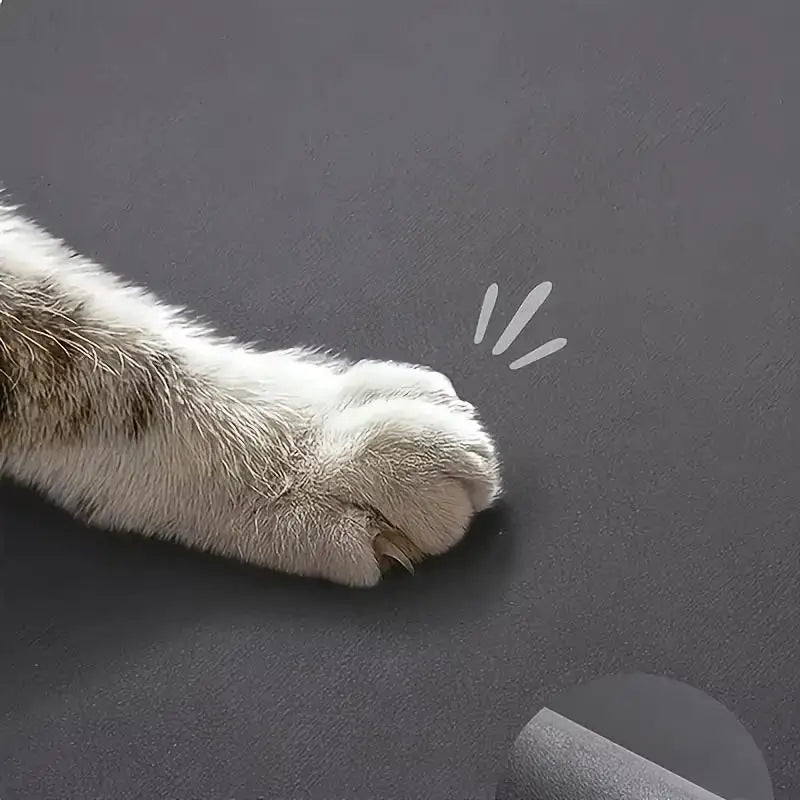 Small Fresh Cloud Style Pet Cat and Dog Diatomaceous Earth Feeding Mat/ Dirt Resistant and Splash Proof Cat and Dog Floor Mat