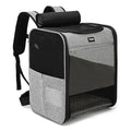 Dogat Pet Backpack XL Breathable Cat/dogs Transporter Up To 10Kg Mesh Window Foldable