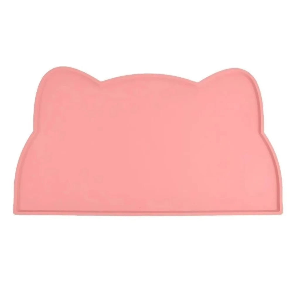 Anti-Slip Pet Silicone Feeding Mat Easy To Clean Dirty Resistant Cat Food Mat Washable Dog Cat Bowl Mat for Cats and Dogs